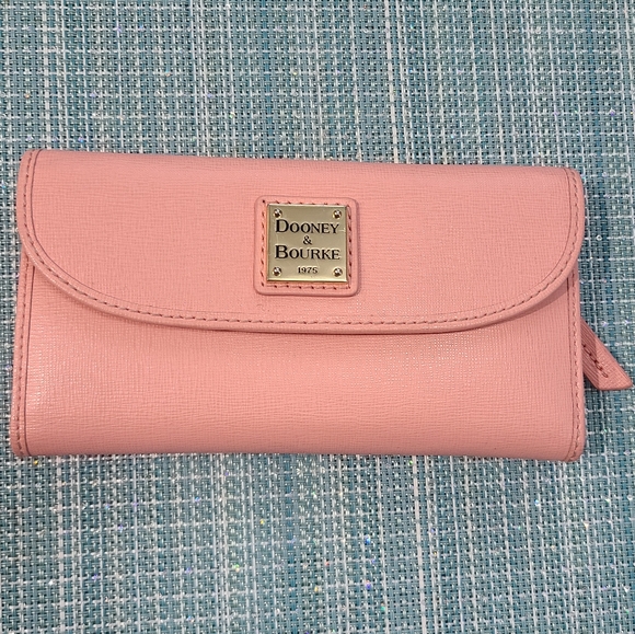 Dooney & Bourke Handbags - Dooney & Bourke Blush Pink Wallet